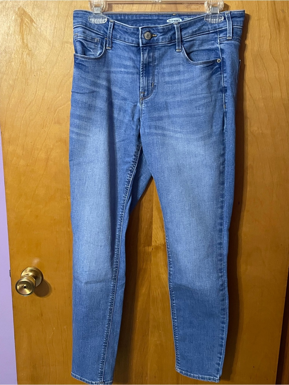 Old Navy Light Blue Super Skinny Jeans